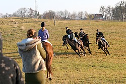 Loczek, Paulina i Szczota w akcji - Hubertus 2011