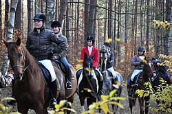 a jeźdźcy zadowoleni!:))  - Hubertus 2011