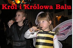 Królowa i Król Balu - Nastka i Kacper - byli bardzo zaaferowani!:))